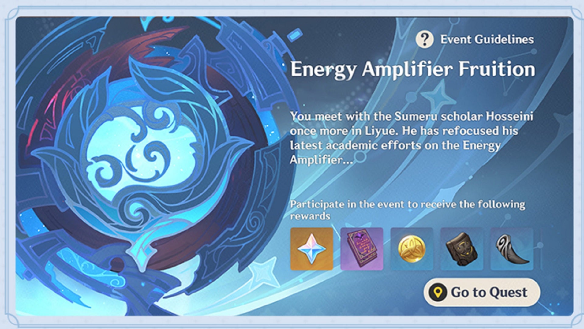 Amplifier genshin energy event Genshin Impact